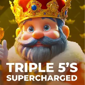 Triple 5's Supercharged in the Spinfred Casino game library